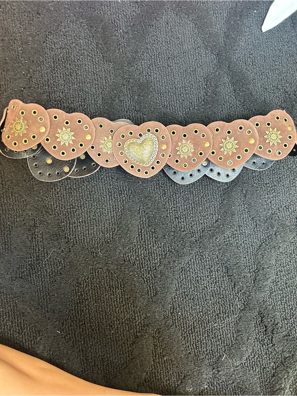 Heart Leather Belt
